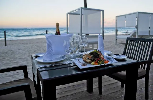 Hotel Bavaro Princess cena romantica en la playa